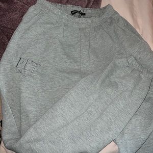 PLT GREY JOGGERS